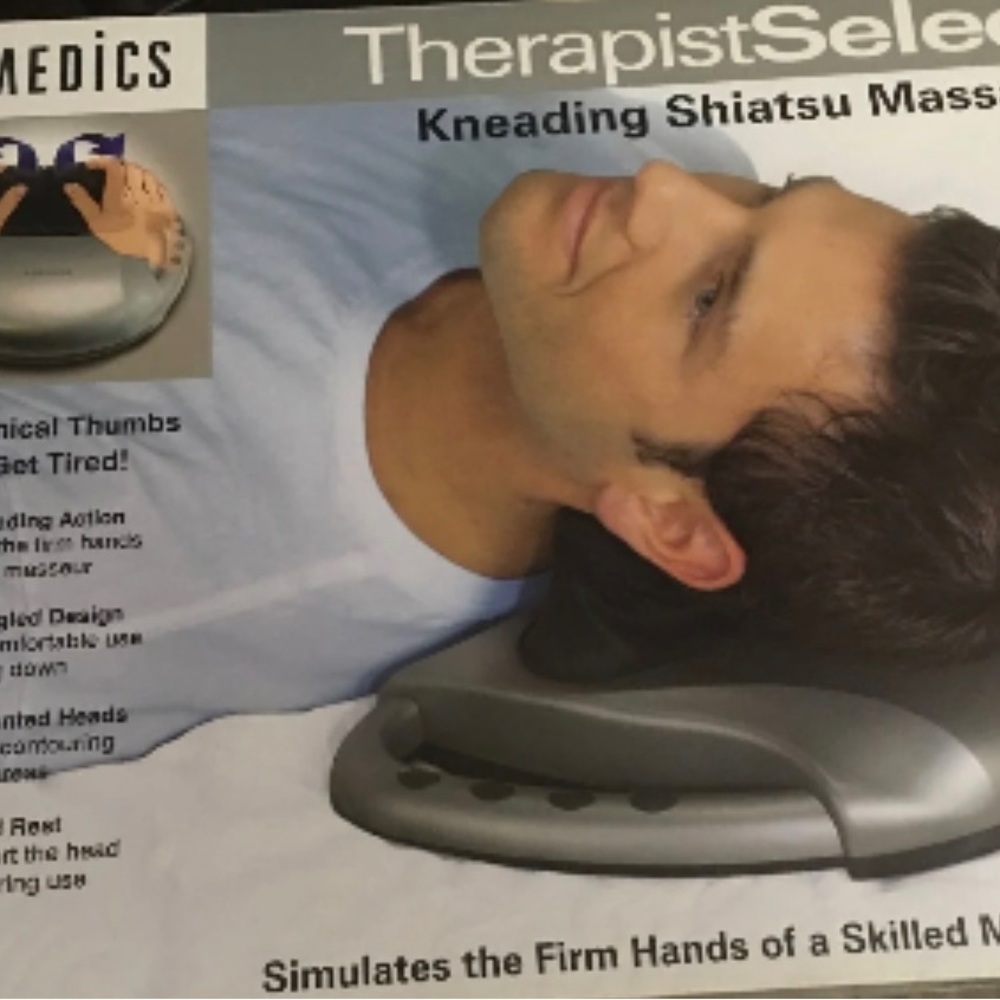 Homedics Therapist Select Kneading Shiatsu Massager Model SM-100 Tested Work